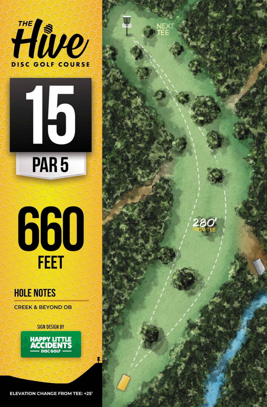 The Hive Gold layout, Hole 15