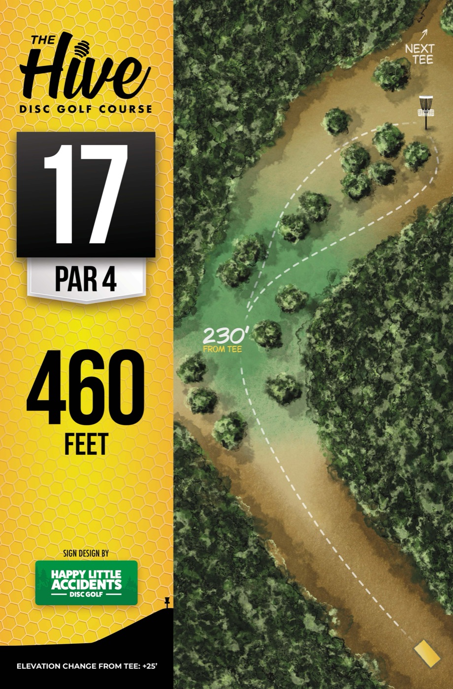 The Hive Gold layout, Hole 17