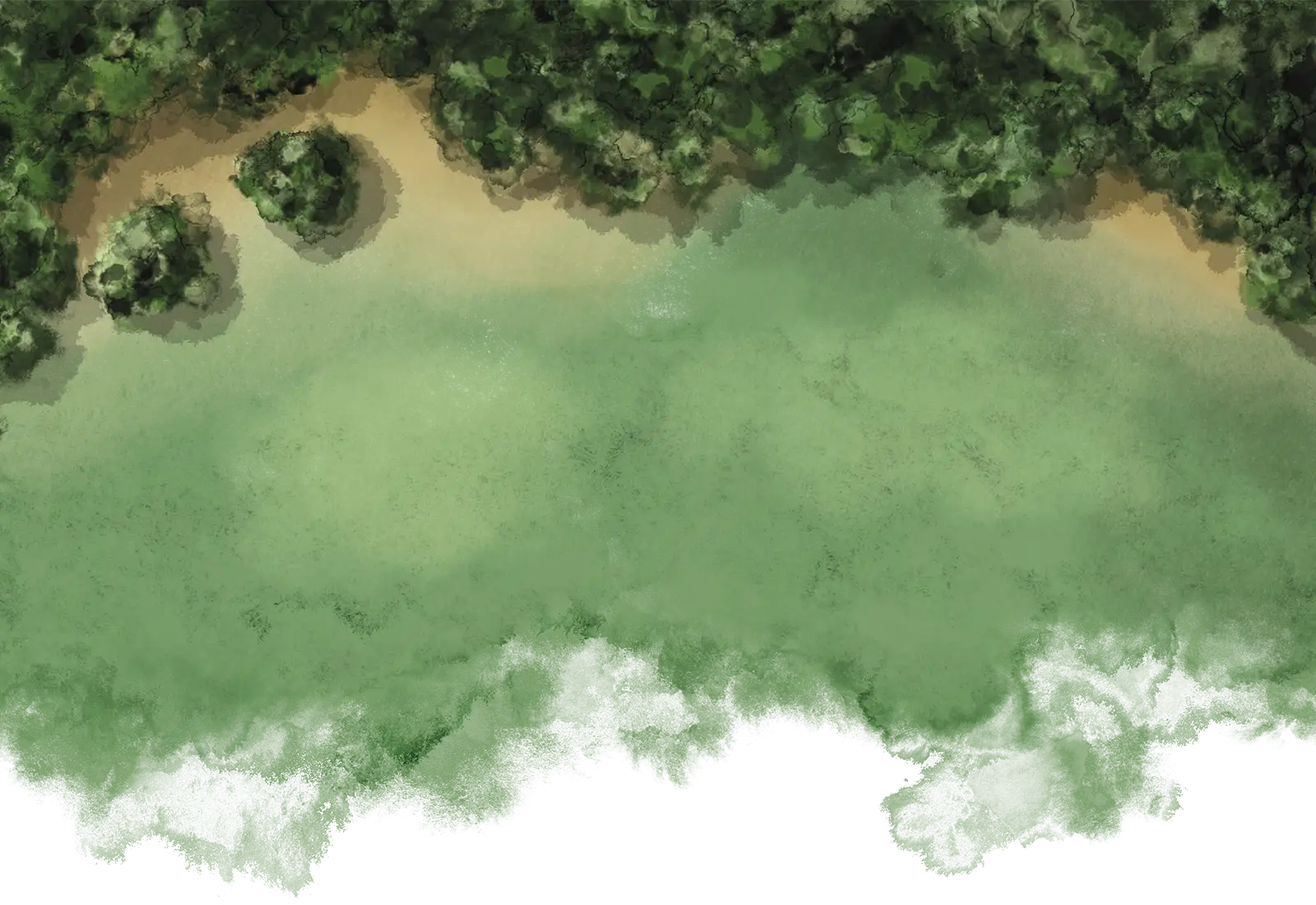 Happy Little Accidents Disc Golf hero background